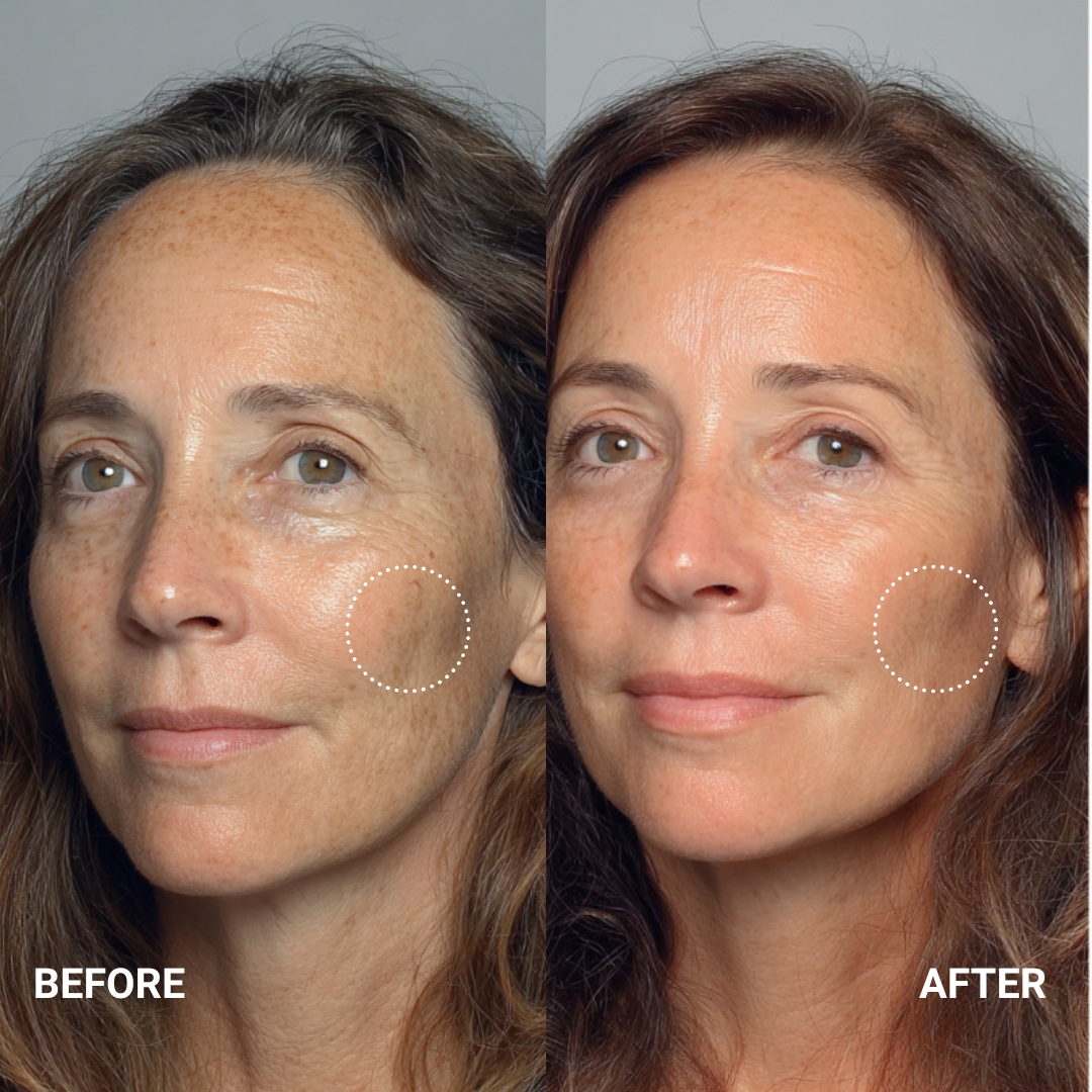 even tone lotion before and after (2)